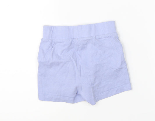 George Girls Blue Sleep Shorts Size 2-3 Years