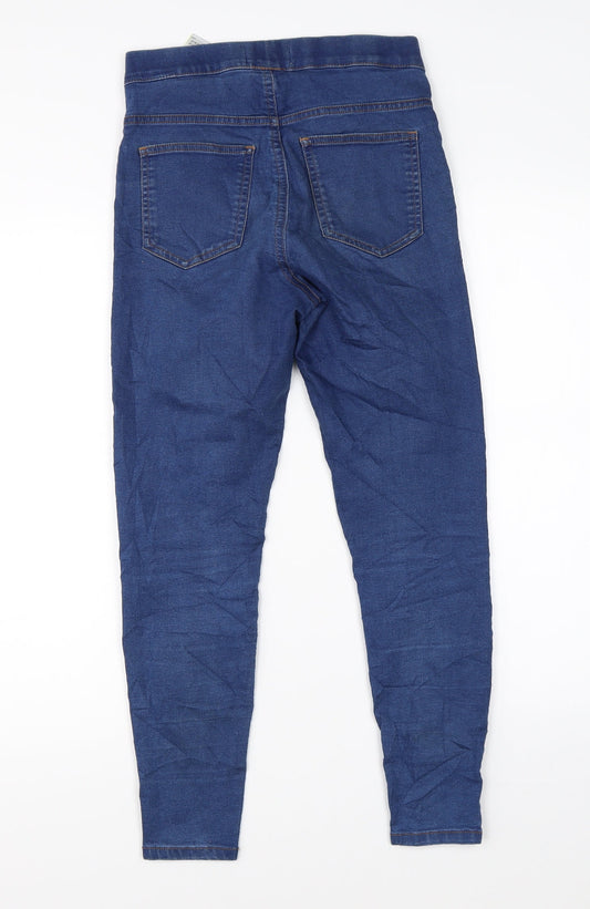 Marks & Spencer Womens Blue Denim Jegging Jeans Size 8 L24 in