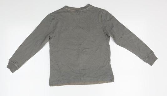 Joe Fresh Boys Grey Basic T-Shirt Size 8 Years