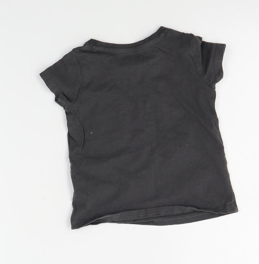 Nutmeg Boys Grey Basic T-Shirt Size 2-3 Years