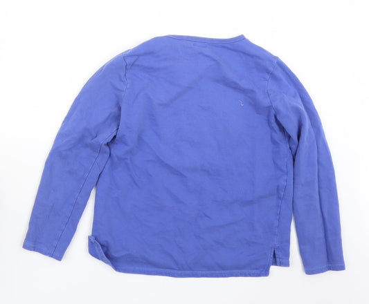 NEXT Girls Purple Geometric Top Pyjama Top Size 11 Years