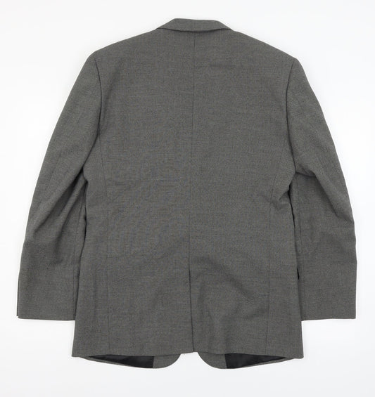 BB Mens Grey Jacket Suit Jacket Size M