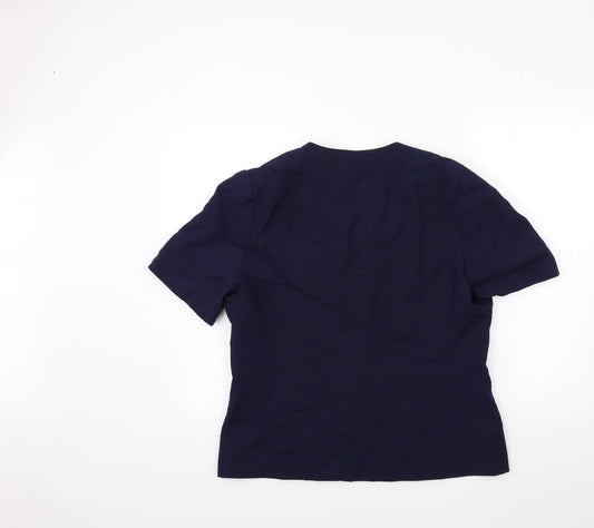 Paul Seperates Womens Blue Jacket Blazer Size 16