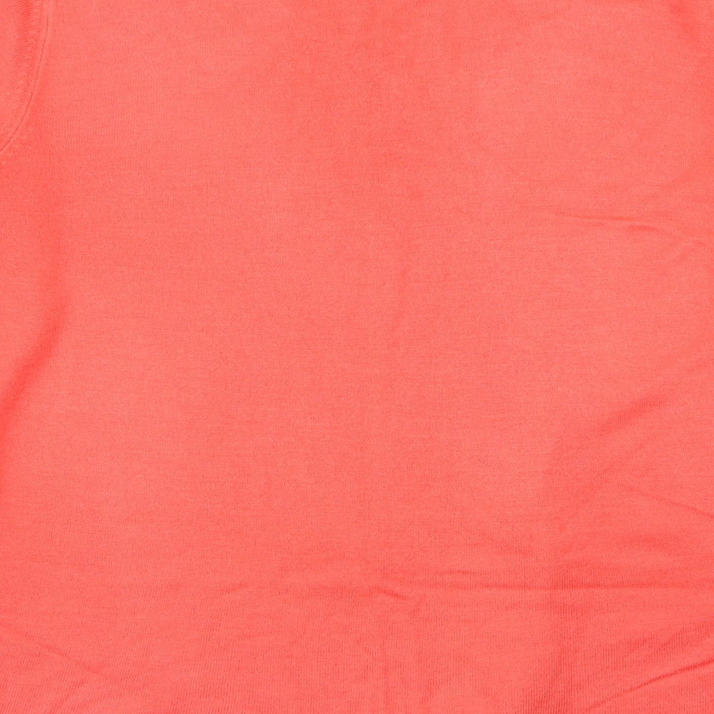M&S Mens Red Pullover Jumper Size XL
