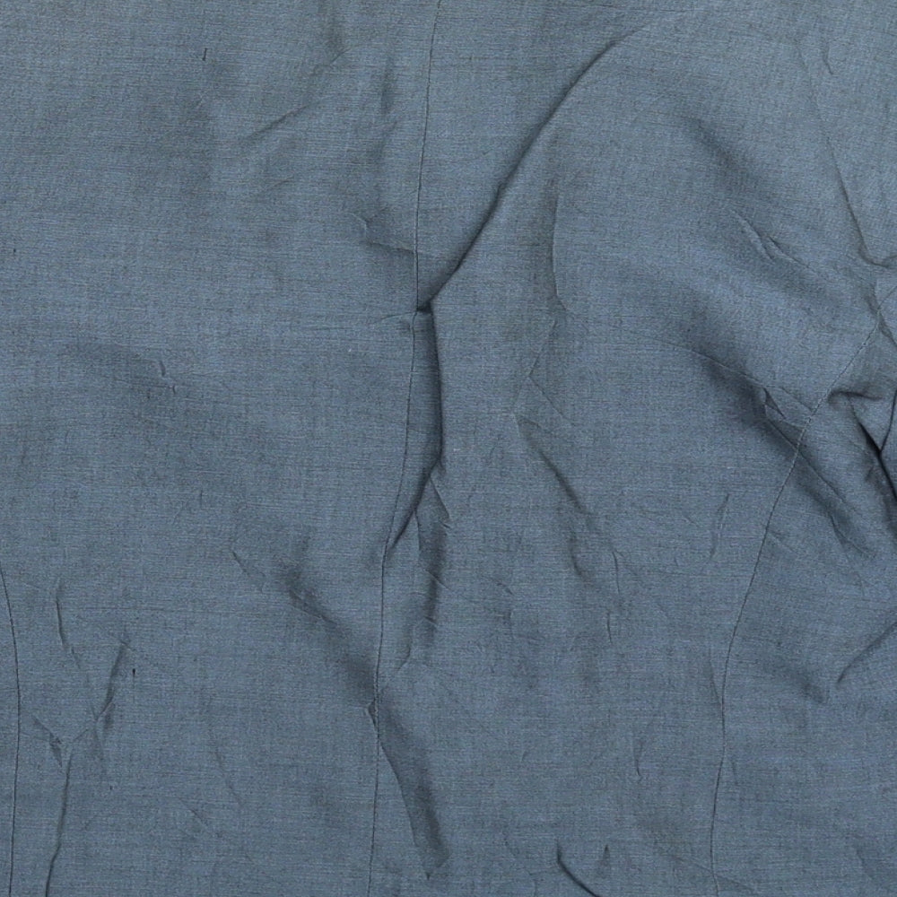 Hamells Womens Blue Jacket Suit Jacket Size 12