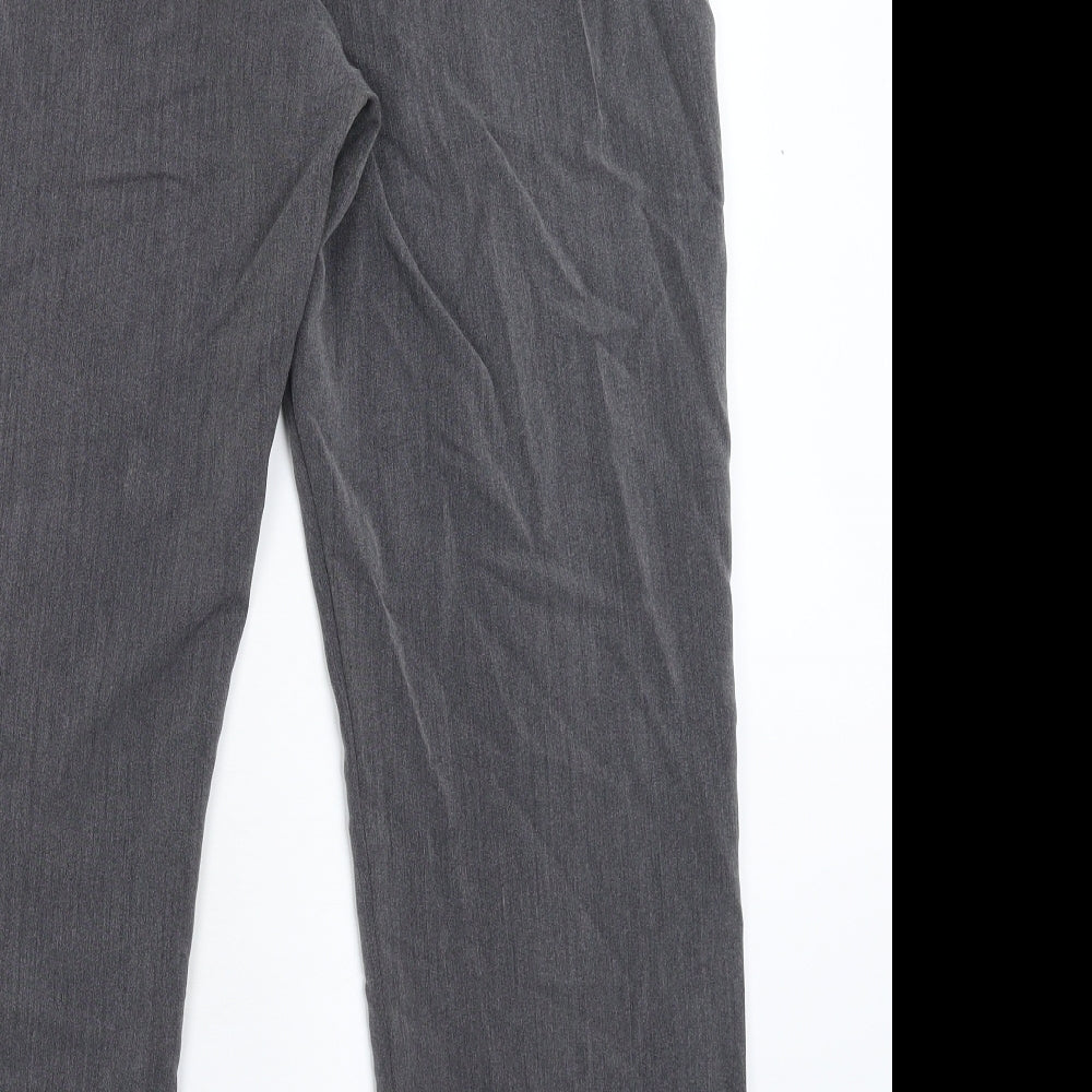 Brand and care label for Originals women’s grey dress pants trousers, size UK 14, 27-inch leg