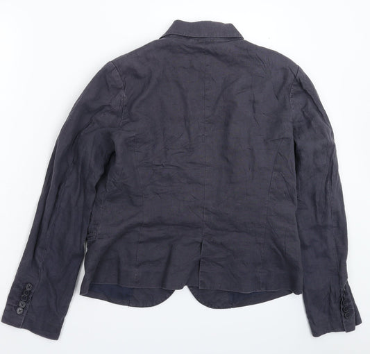 Gap Womens Blue Jacket Blazer Size 12