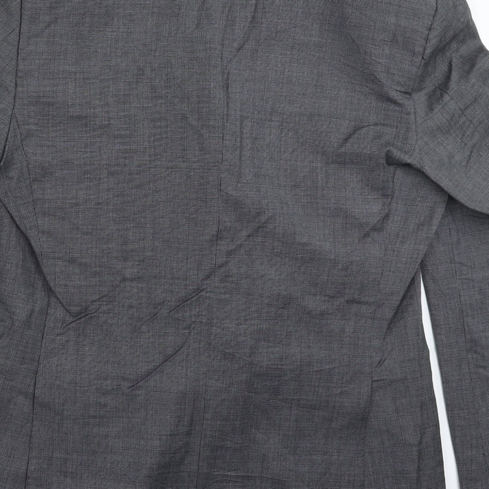 Marks and Spencer Mens Grey Jacket Suit Jacket Size 40