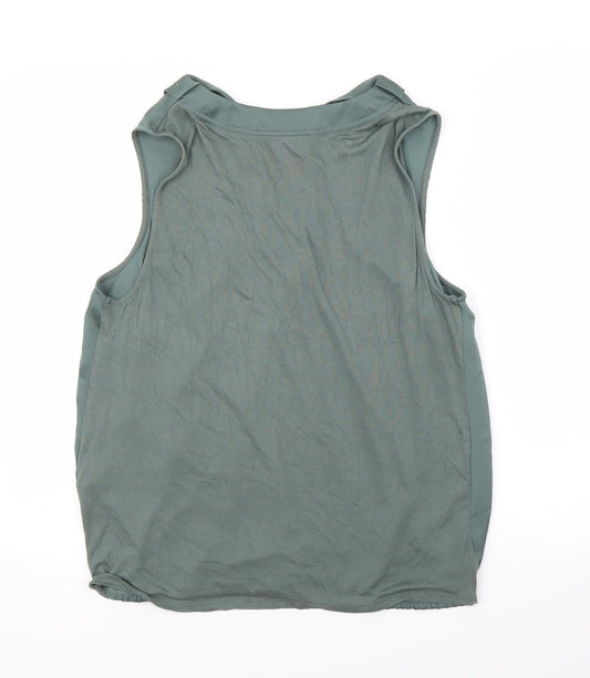 Vera Moda Womens Green Basic Blouse Size L