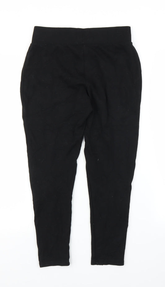 NEXT Womens Black Carrot Leggings Size 10 L21 in