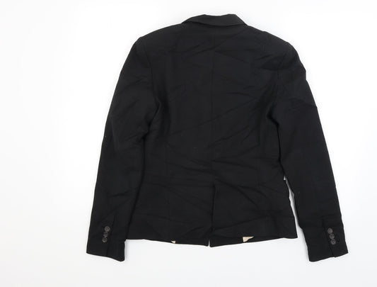 Zara Womens Blue Jacket Blazer Size M