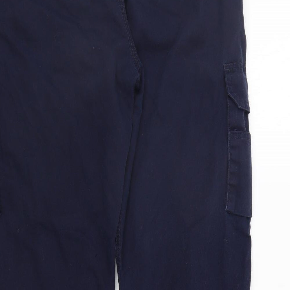 Workwear Womens Blue Trousers Size 34 in L28 in
