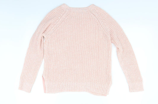 Peacocks Womens Pink Pullover Jumper Size S