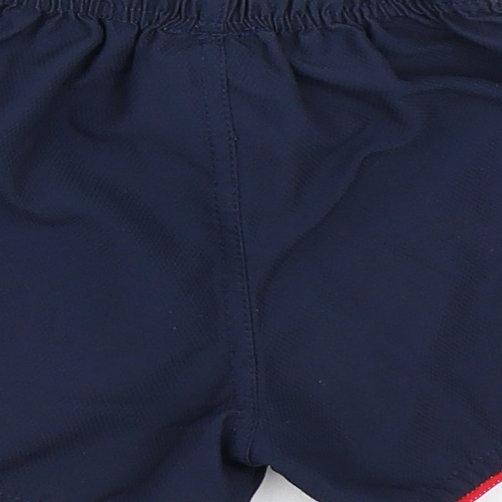Umbro Boys Blue Cropped Trousers Size 6-9 Months - england football shorts