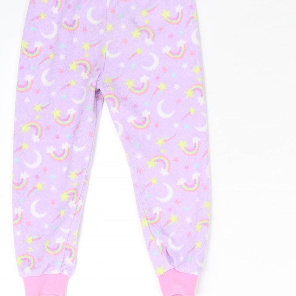 Primark Girls Purple Pyjama Pants Size 3-4 Years