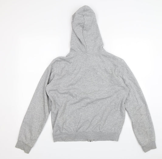 Divided Womens Grey Full Zip Hoodie Size S