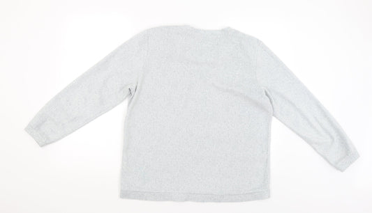 Love To Lounge Womens Grey Solid Babydoll Pyjama Top Size M - PENGUINS