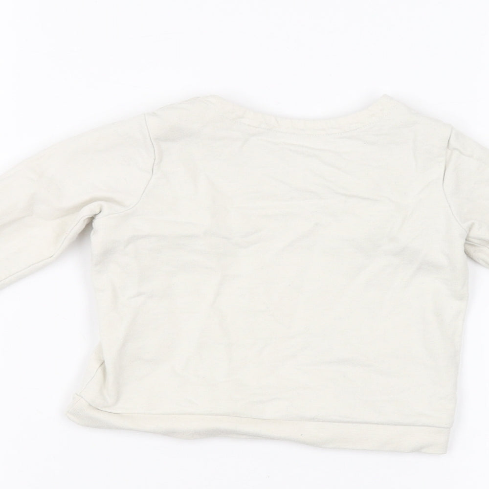 TU Baby White Basic T-Shirt Size 6-9 Months