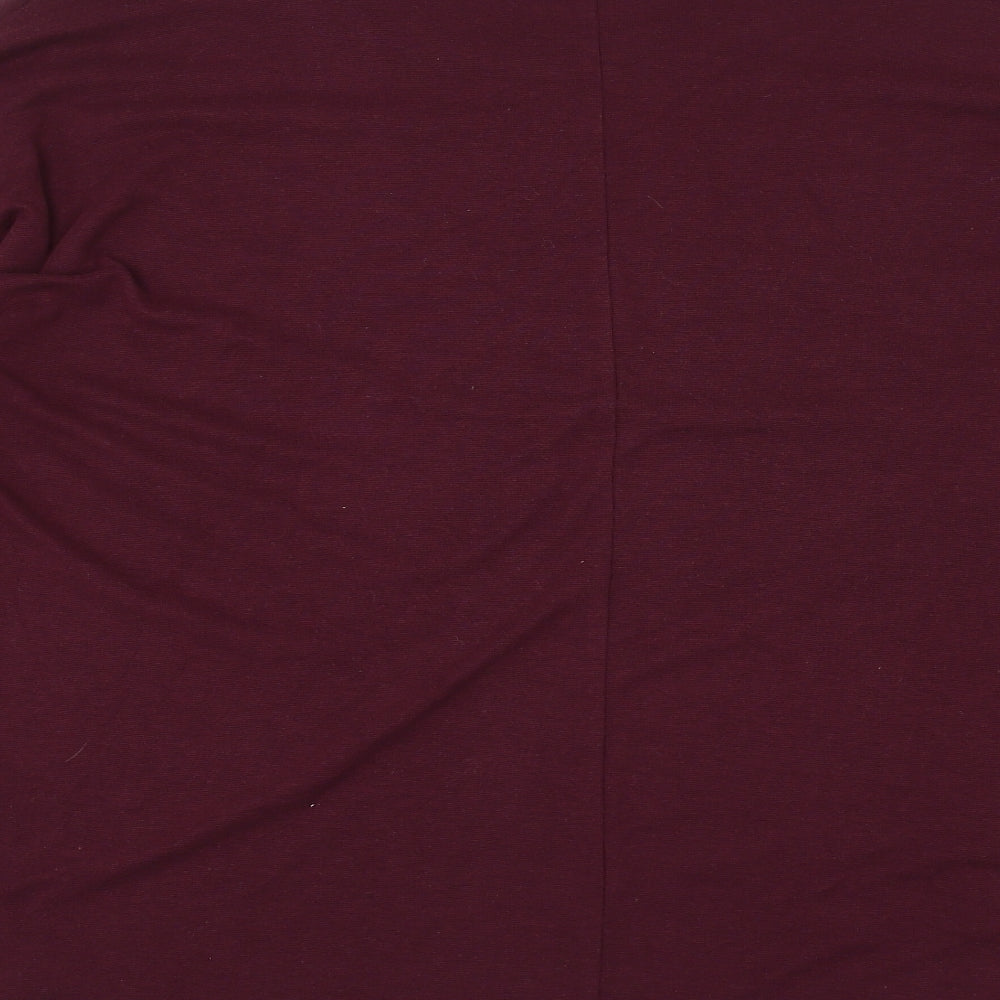 New Look Womens Purple Pullover Jumper Size 16