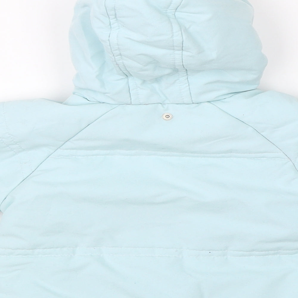Colin & Colline Girls Blue Jacket Size 0-3 Months