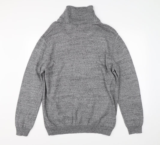 TU Mens Grey Pullover Jumper Size XL