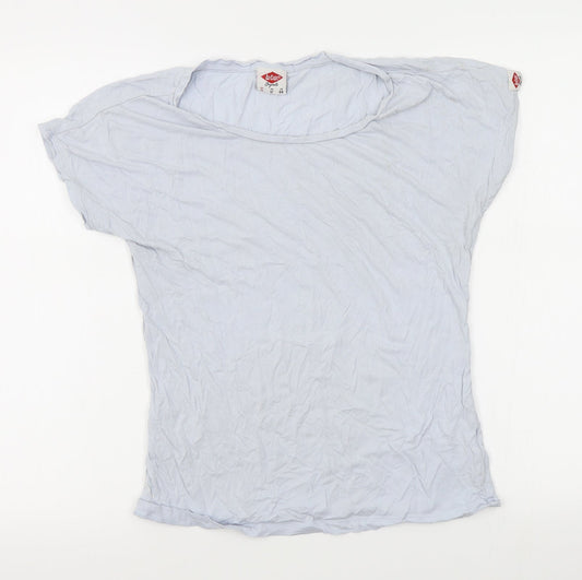 Lee Cooper Womens Blue Basic T-Shirt Size 16