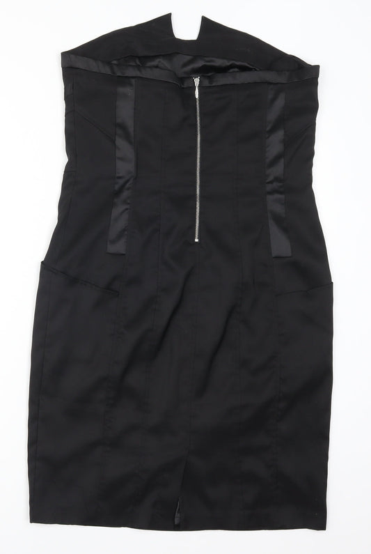 Love Label Womens Black Pencil Dress Size 14