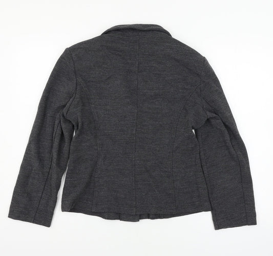 CC Womens Grey Jacket Blazer Size 12