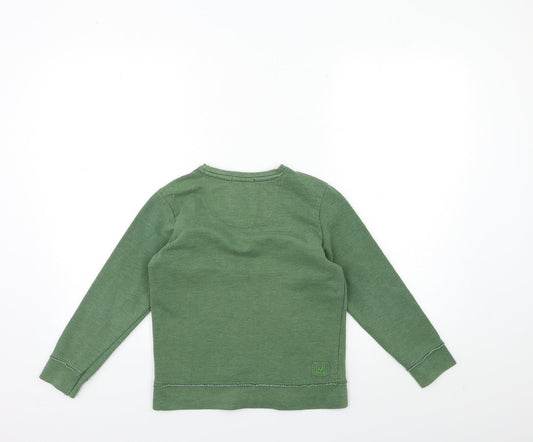 Pura Vida Boys Green Pullover Sweatshirt Size 8 Years