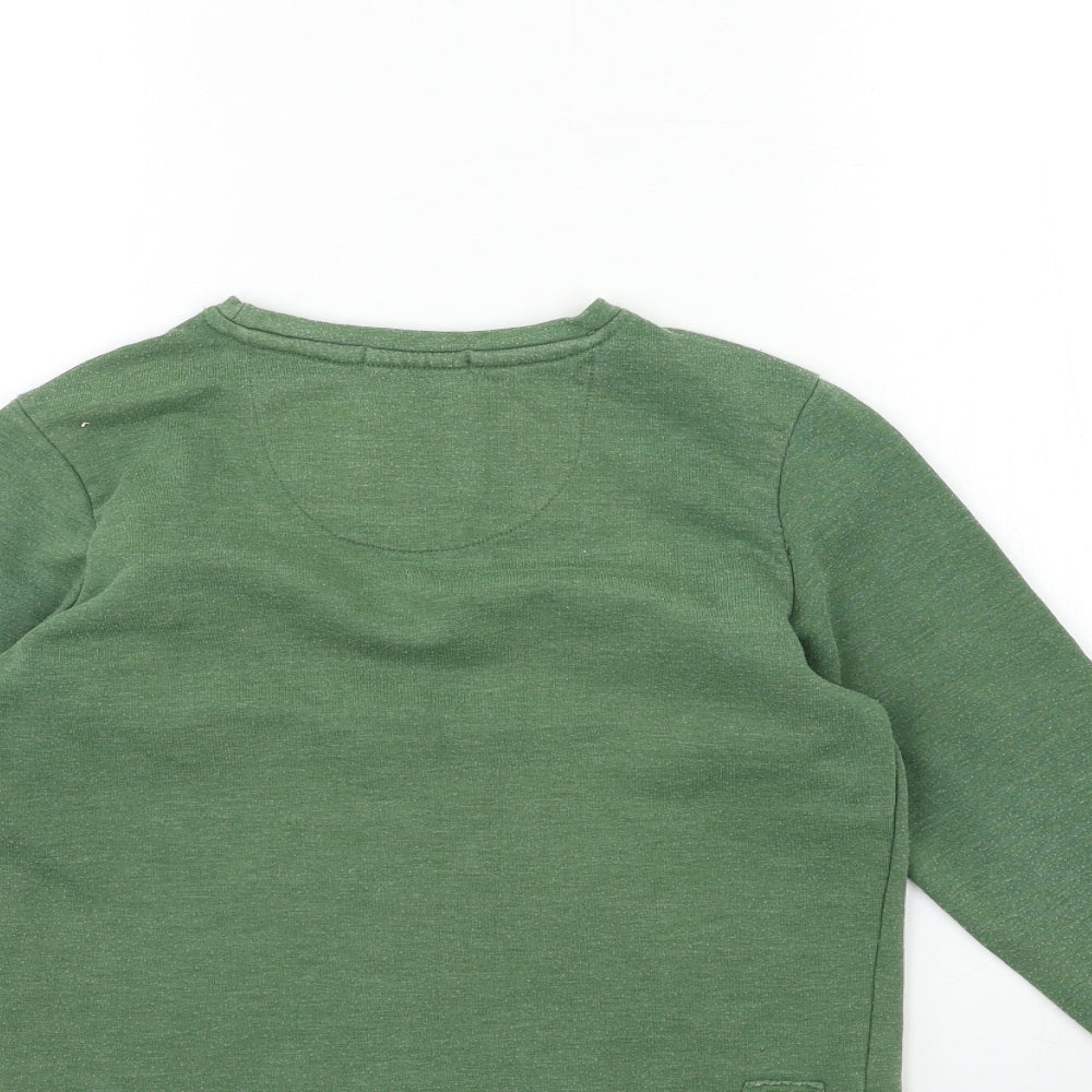 Pura Vida Boys Green Pullover Sweatshirt Size 8 Years