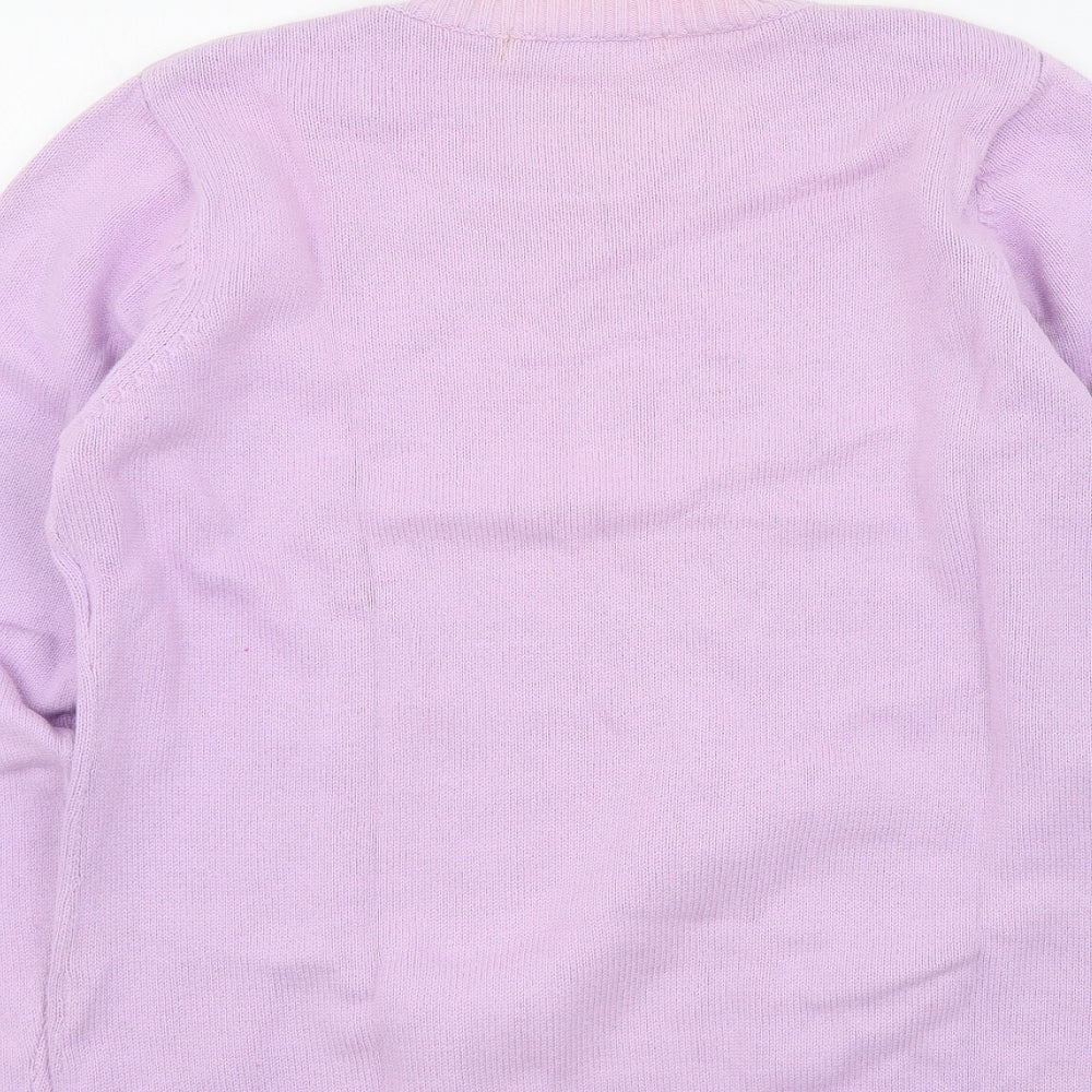 EWM Womens Purple Pullover Jumper Size 14