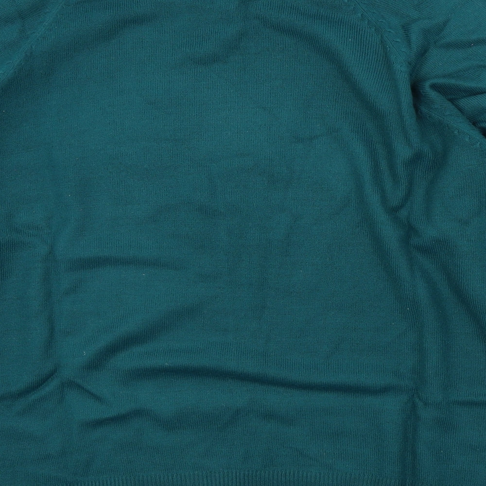 Wardrobe Womens Green Pullover Jumper Size 12