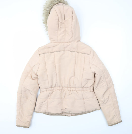 H&M Womens Pink Jacket Coat Size 6