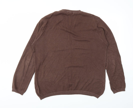Debenhams Mens Brown Pullover Sweatshirt Size M