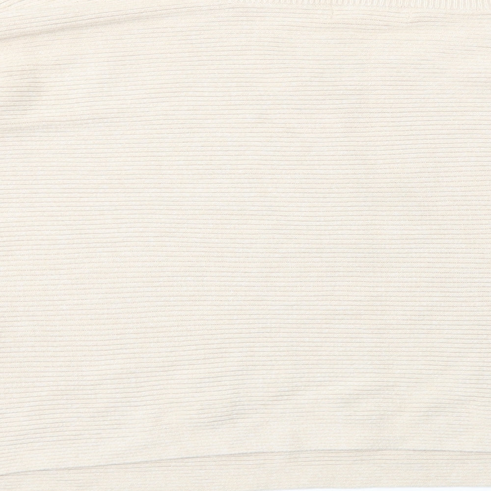 H&M Womens Beige Pullover Jumper Size L