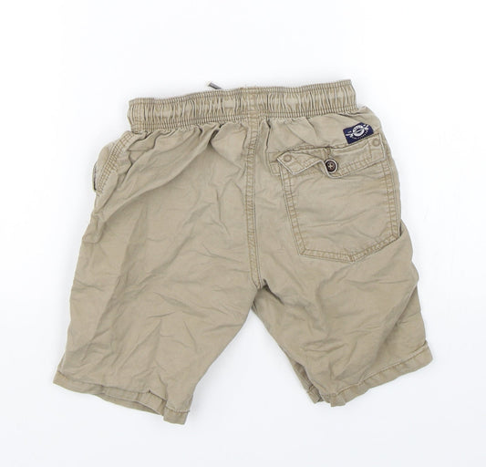 NEXT Boys Beige Bermuda Shorts Size 7 Years - summer