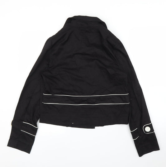 H&M Womens Black Jacket Size 14
