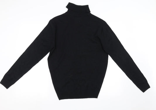Soul Star Mens Black Pullover Sweatshirt Size S