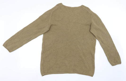 Preworn Mens Green Pullover Sweatshirt Size L