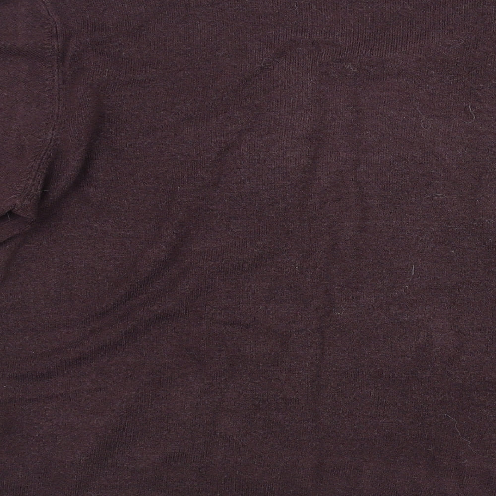 Marks and Spencers Mens Brown Knit Pullover Sweatshirt Size XL