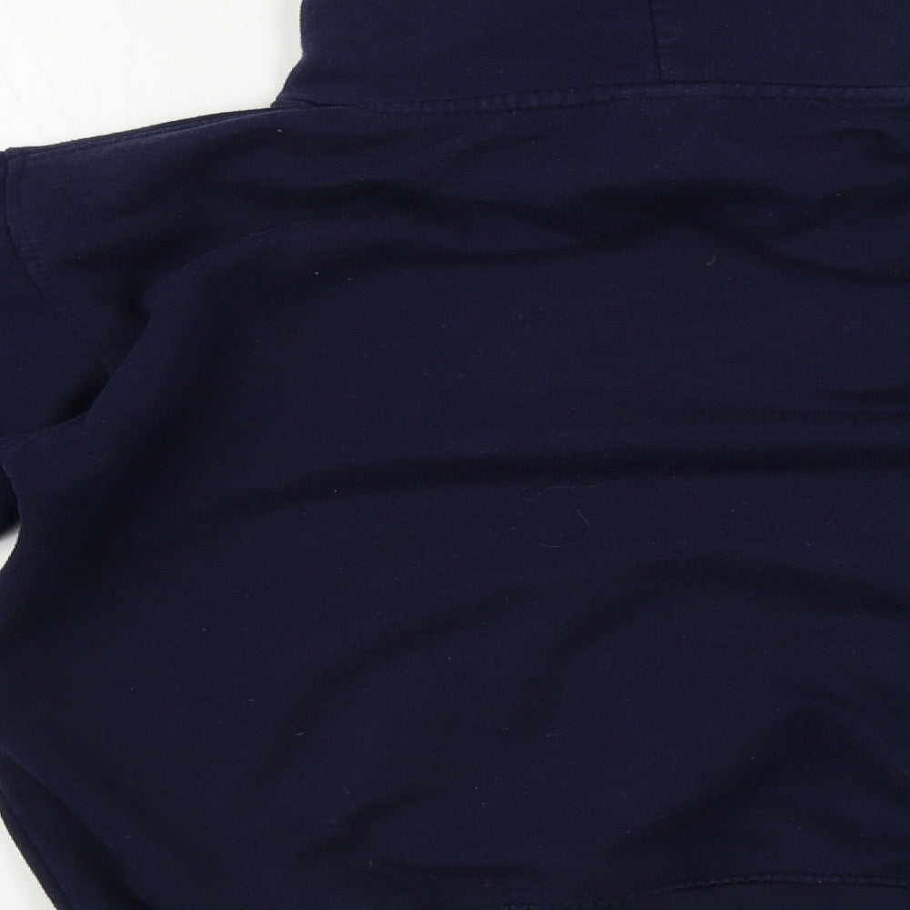Uneek Boys Blue Pullover Hoodie Size 11-12 Years