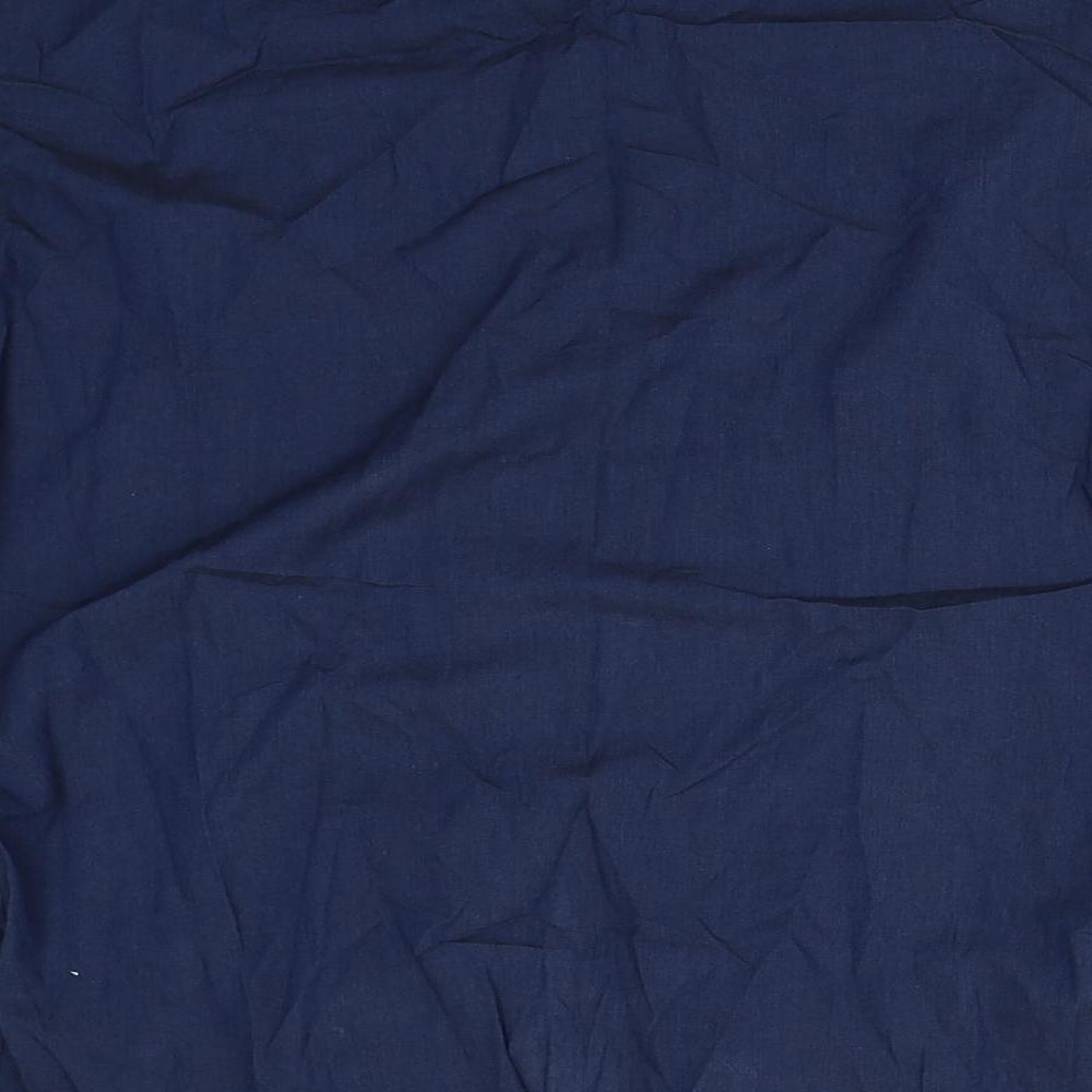 Gap Womens Blue Basic Blouse Size M