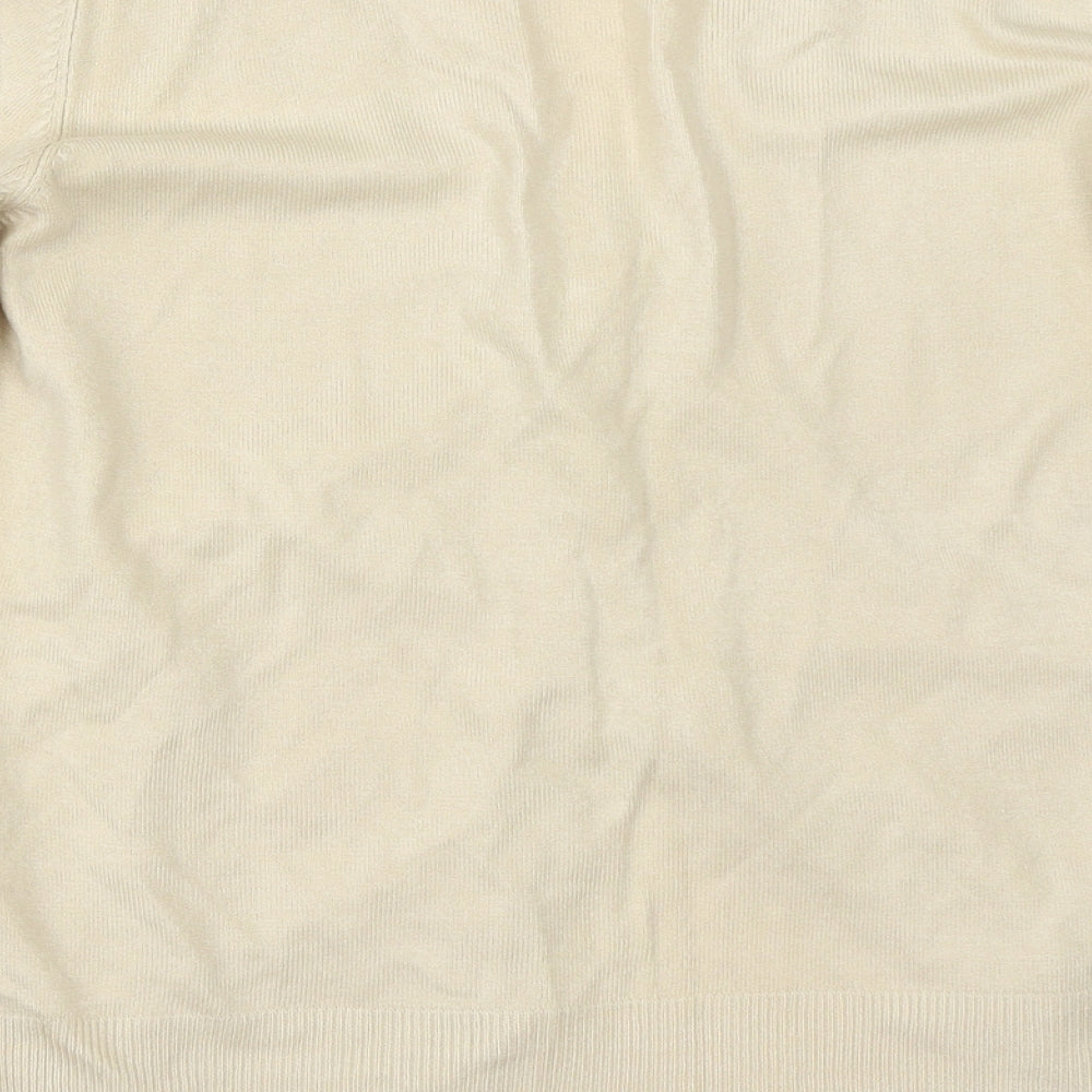 BHS Womens Beige Pullover Jumper Size 12