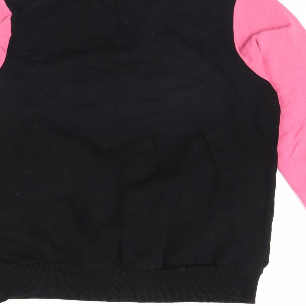 Pep & co Womens Pink Henley Jumper Size 12