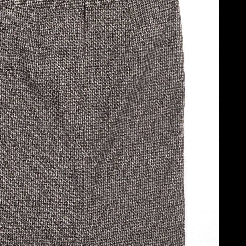 Papaya Womens Check Straight & Pencil Skirt Size 8