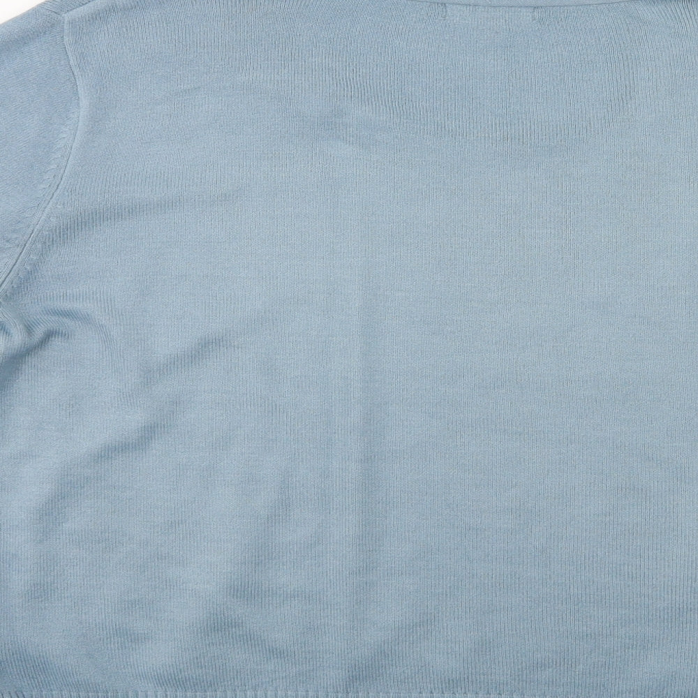 Ann Marie Womens Blue Pullover Jumper Size XL