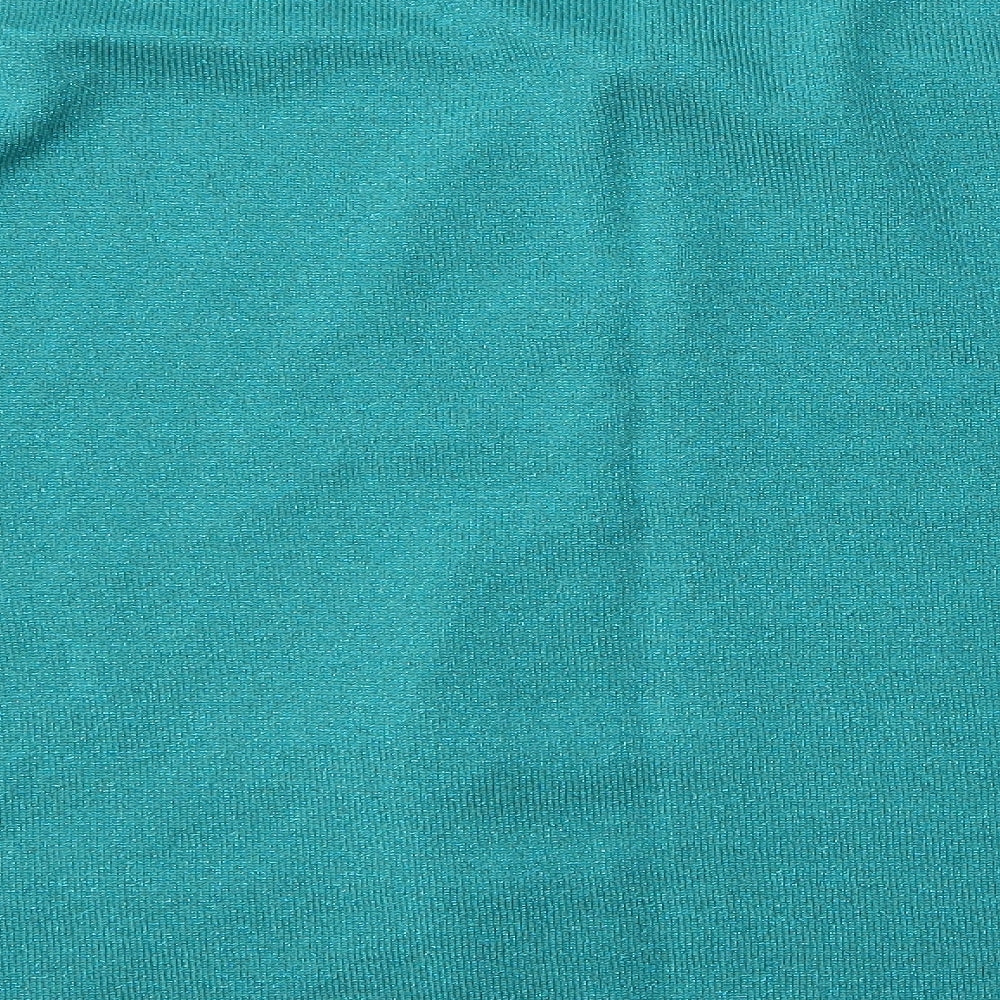 BM Collection Womens Blue Cardigan Jumper Size S