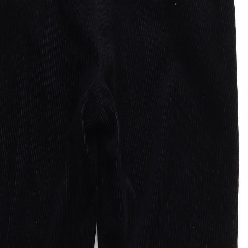 Preworn Womens Black Trousers Size XS L28 in