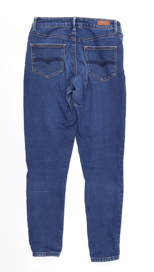 DNM Womens Blue Straight Jeans Size 10 L30 in