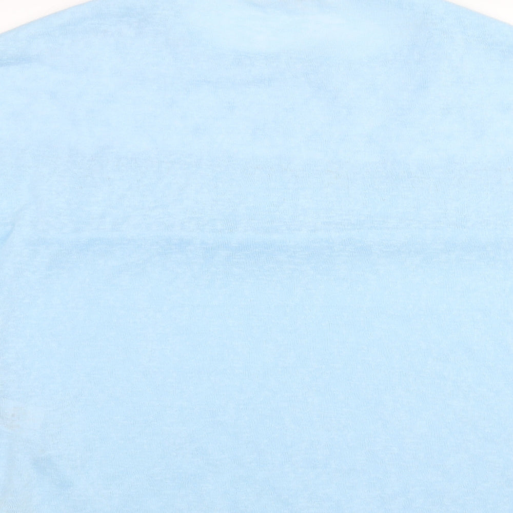 CASAMIA Womens Blue Basic T-Shirt Size M